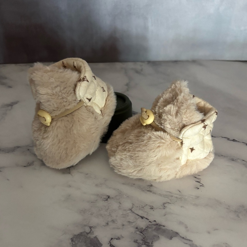 Cozy Furry Baby Booties